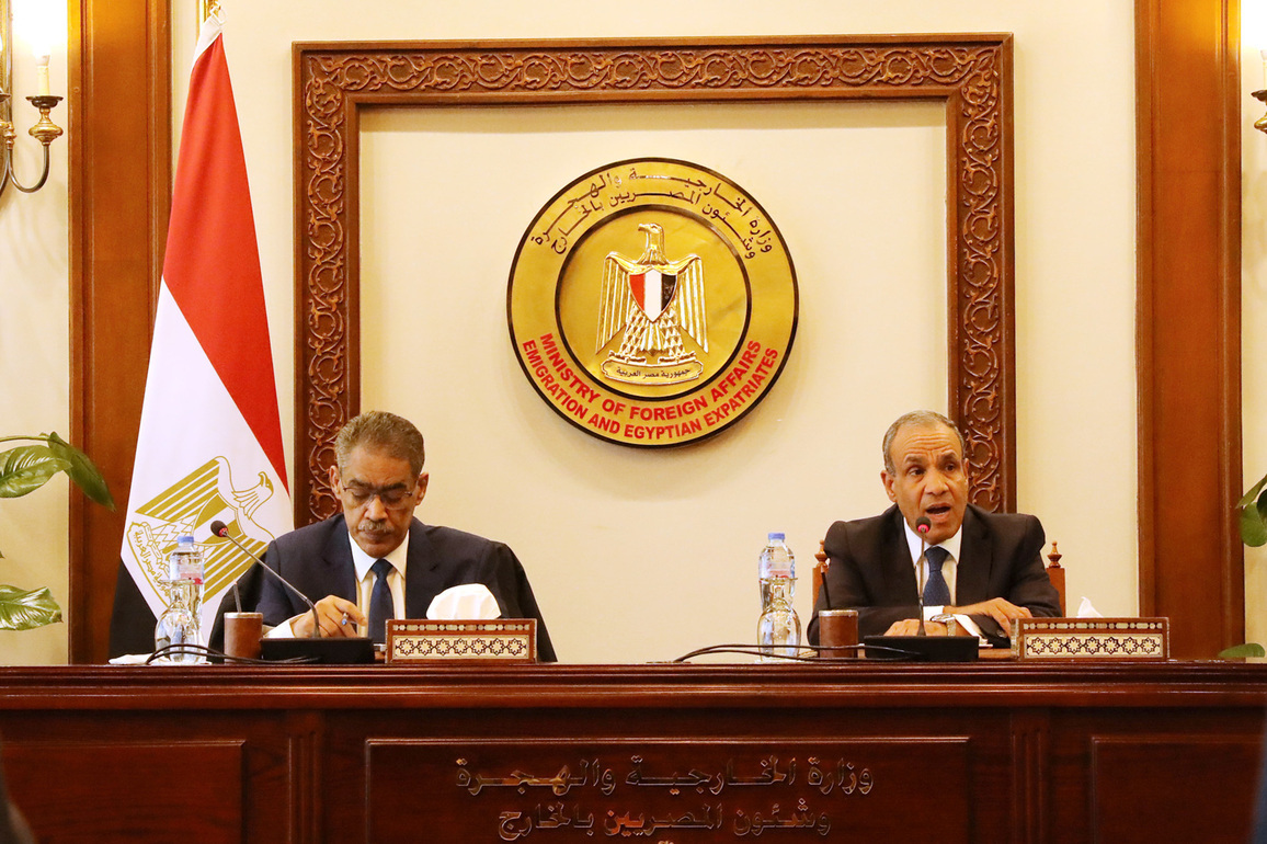 EGYPT-NEW ADMINISTRATIVE CAPITAL-FM-PRESS CONFERENCE