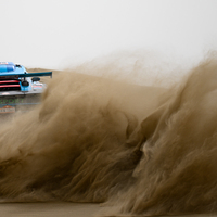 (SP)CHINA-XINJIANG-KASHGAR-TAKLIMAKAN RALLY-STAGE 7 (CN)