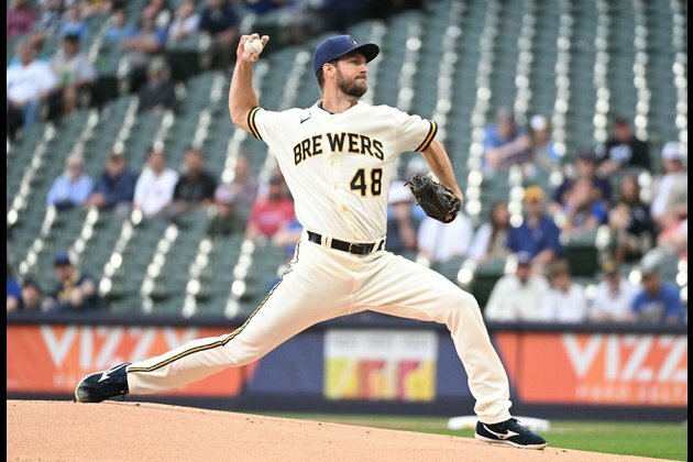 Brewers fire 5-hit shutout, end Astros' win streak