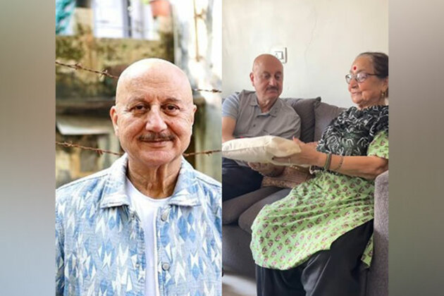 "Maa ka naya suit..maa ka dance..": Anupam Kher gives special gift to his mother, drops adorable video