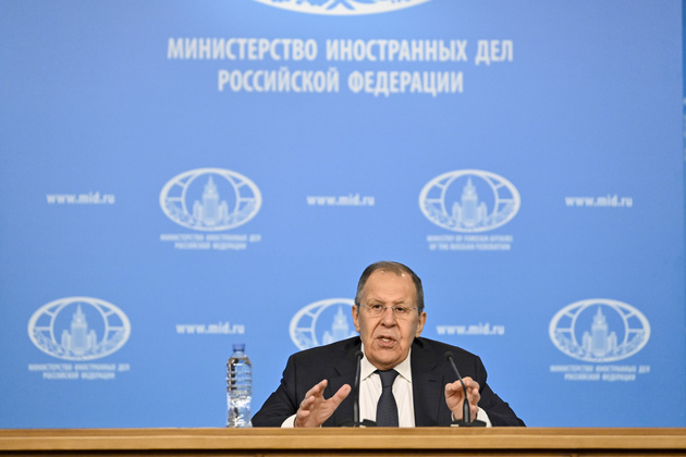 RUSSIA-MOSCOW-FM-ANNUAL PRESS CONFERENCE