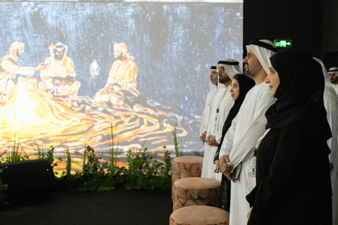 Theyab bin Mohamed bin Zayed visits 22nd Abu Dhabi International Hunting and Equestrian Exhibition