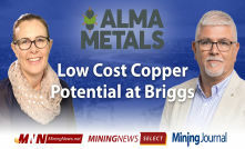 Alma Metals points to low-cost copper potential at Briggs