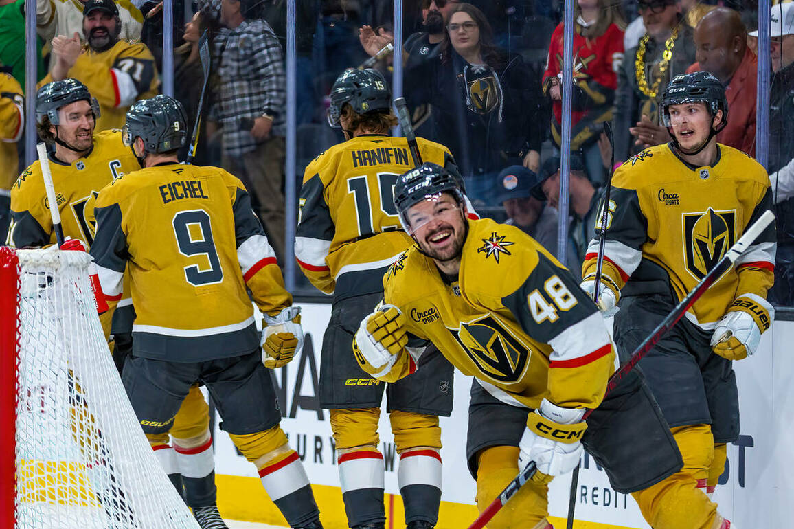 Golden Knights Tomas Hertl scores hat trick in win over Detroit Red Wings - Golden Knights
