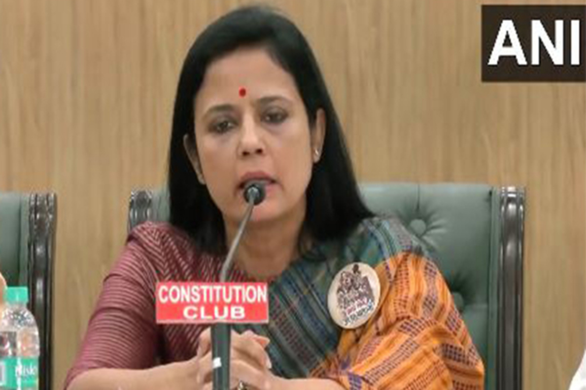 "Shameful display of puppetry": TMC's Mahua Moitra criticises Election Commission