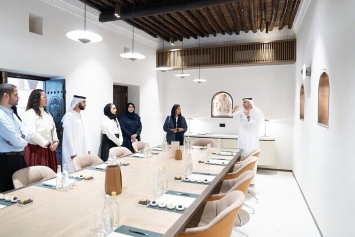 Bodour Al Qasimi reviews progress of Al Bait Al Westi