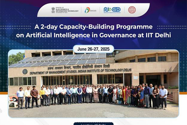 NeGD launches 'AI in Governance' training programme for government officials at IIT Delhi