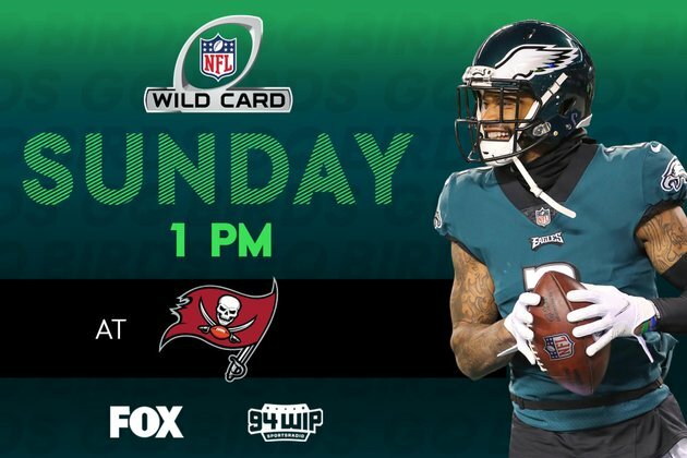 Eagles vs. Buccaneers: How to watch, listen, and stream