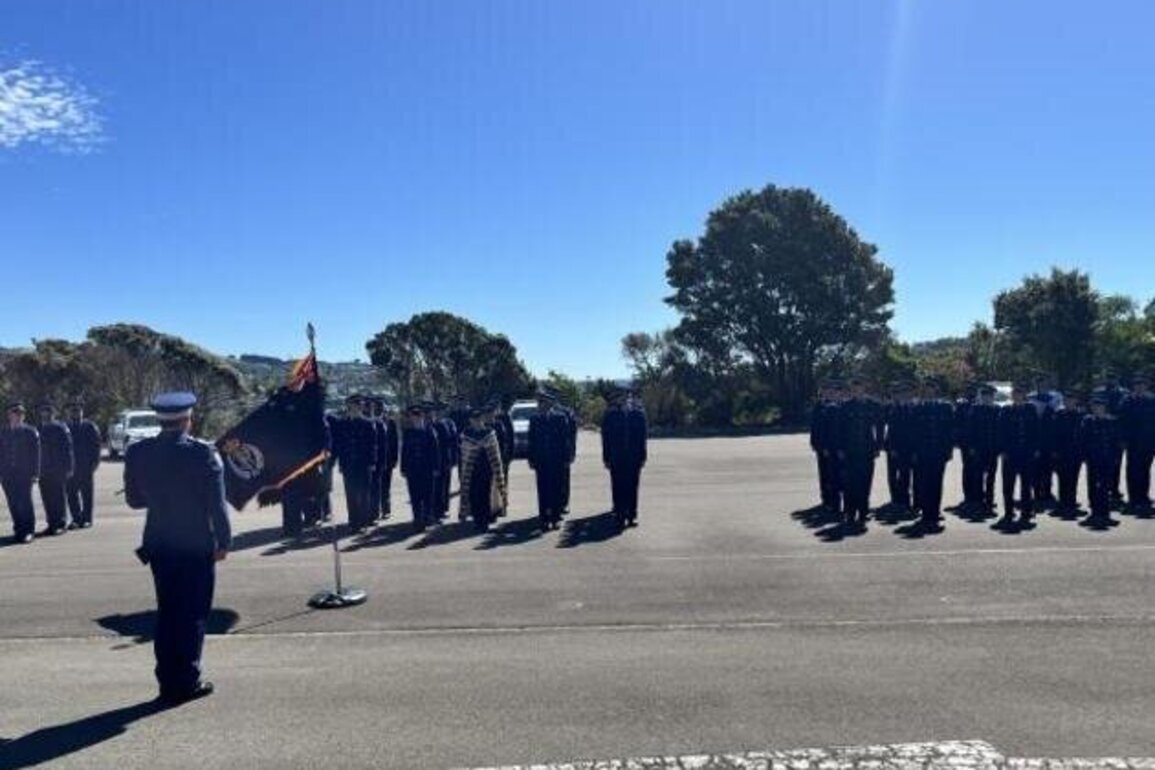 Forty-nine new cops march out in March.