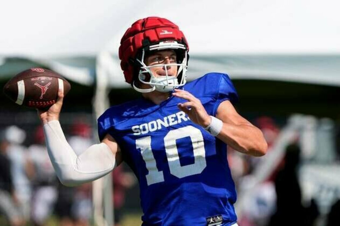 Oklahoma QB John Mateer denies ever betting on sports