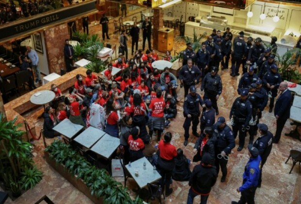 US: Nearly 100 arrested as protesters rally at Trump Tower against Mahmoud Khalil's detention