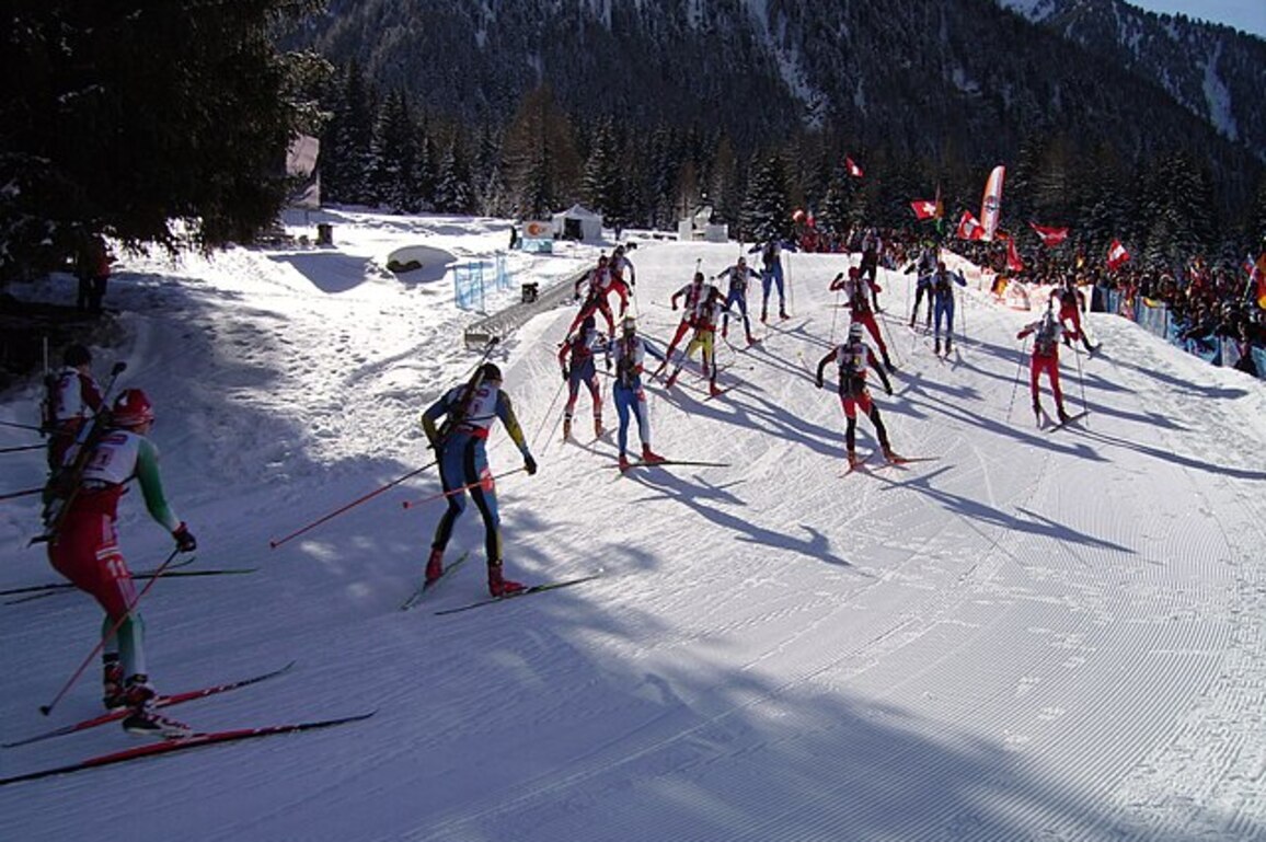 Olympic biathlon puts northern Italy’s Antholz on global map