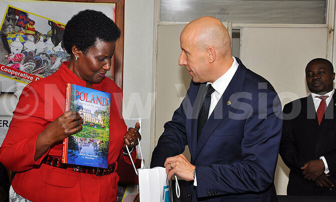Minister Kyambadde woos Polish investors Minister Kyambadde woos Polish investors