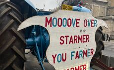 Farmers protest in London in last ditch attempt to reverse family farm tax 