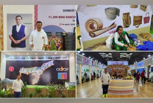 Singapore High Commissioner visits Assam Pavilion at IITF, shows keen interest in Assam products