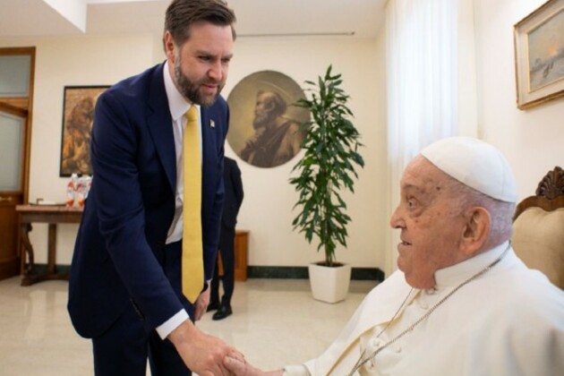 "My heart goes out...": JD Vance condoles Pope Francis' demise