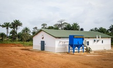  The Lola project's graphite lab. Photo: SRG Mining