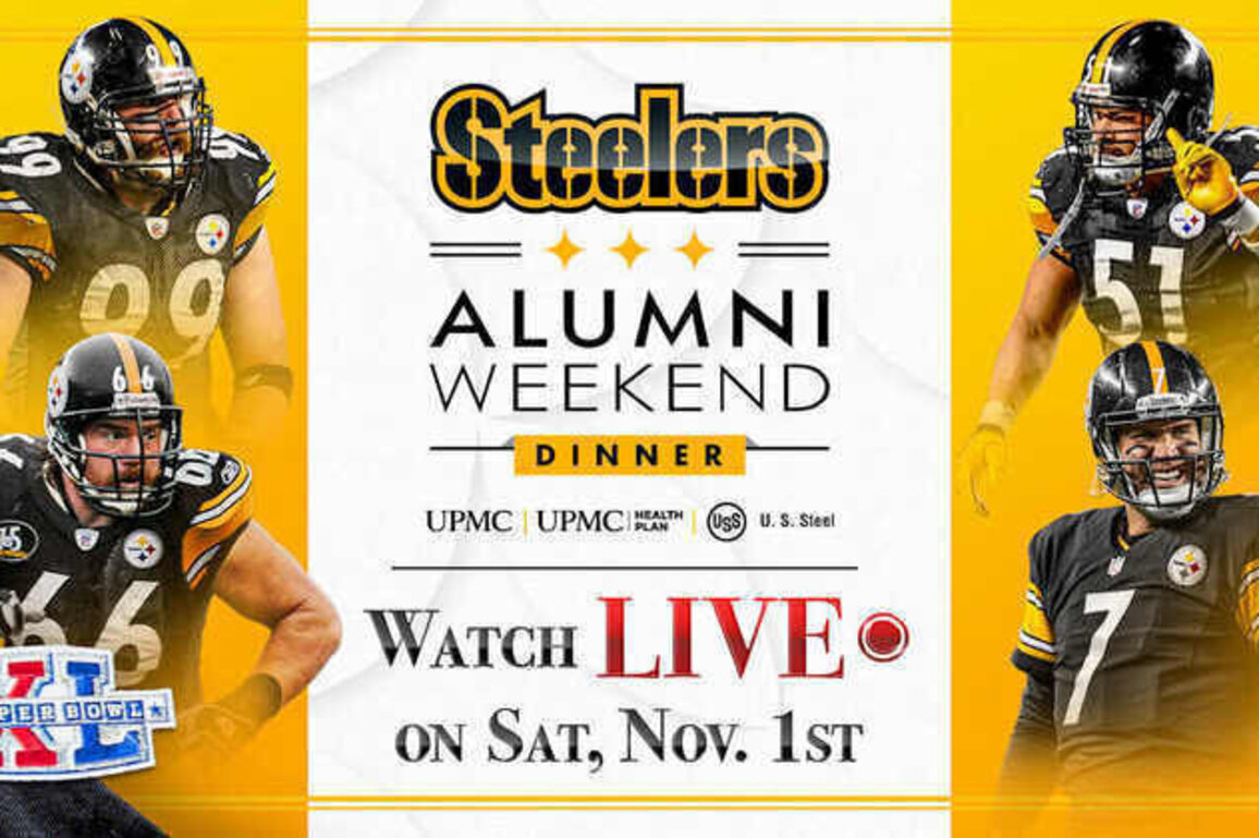 Steelers to livestream Alumni Weekend Dinner