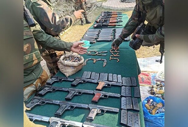 J-K: Army recovers huge cache of arms, ammo during joint search operation