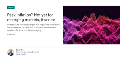 Is inflation set to peak for emerging markets? 