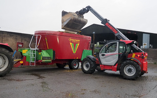Strautmann diet feeder provides feed for growth