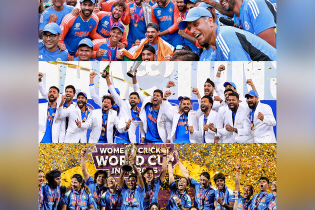 3 in 15 months: Team India's trio of cathartic, drought-breaking, barrier-shattering ICC trophies