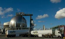  EVOL LNG tanker at Kwinana.