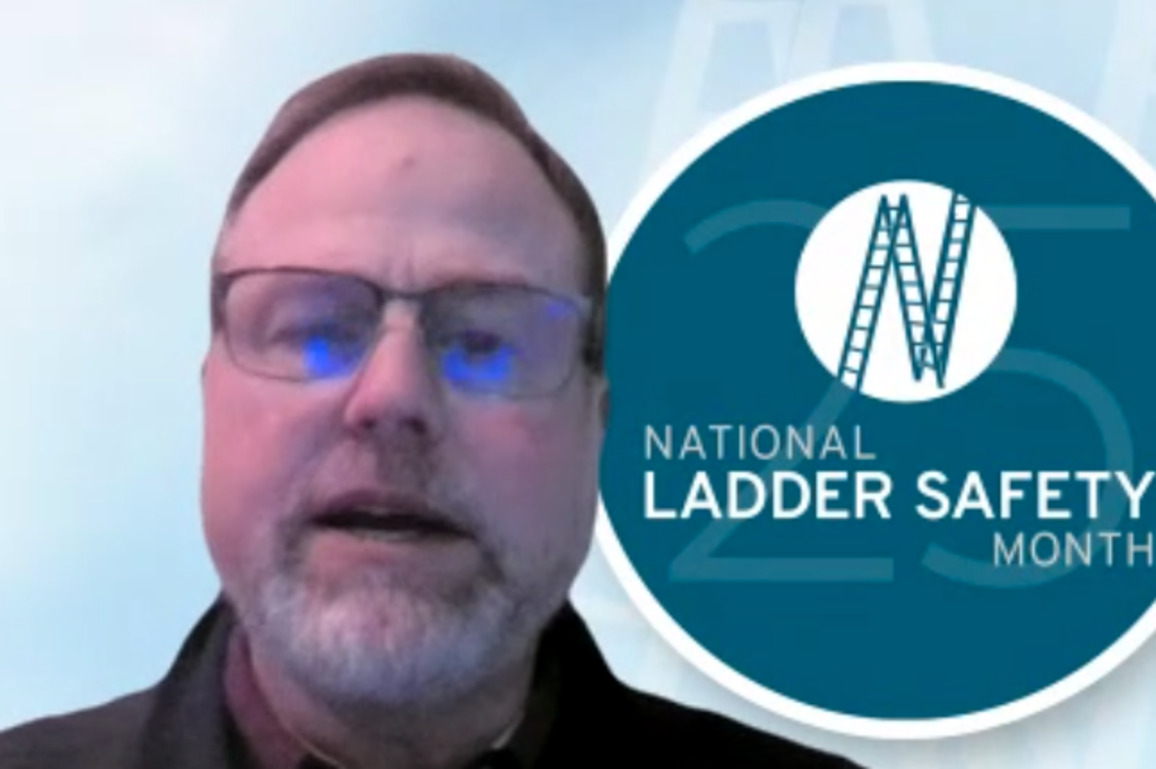 When climbing any ladder, safety is paramount