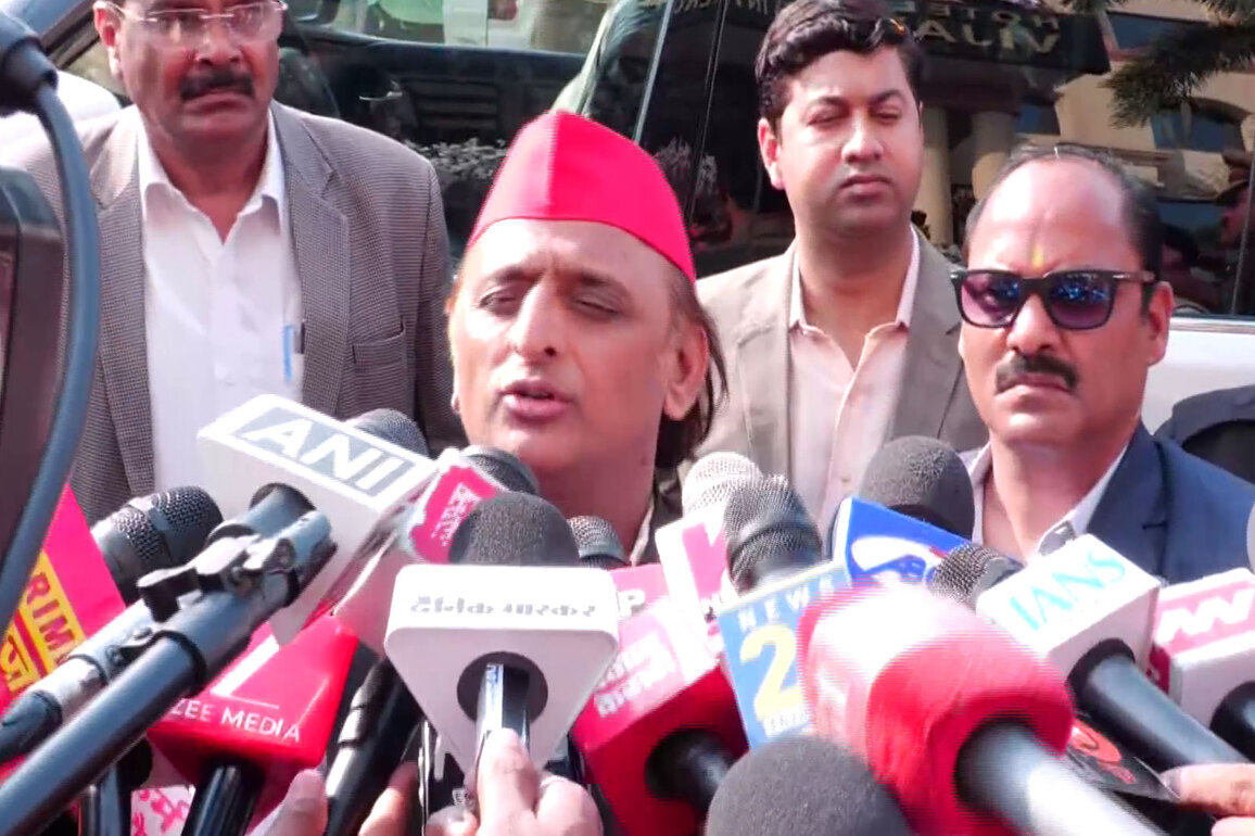 "Entirely BJP security failure": Akhilesh Yadav on "shirtless" protest at AI Impact Summit