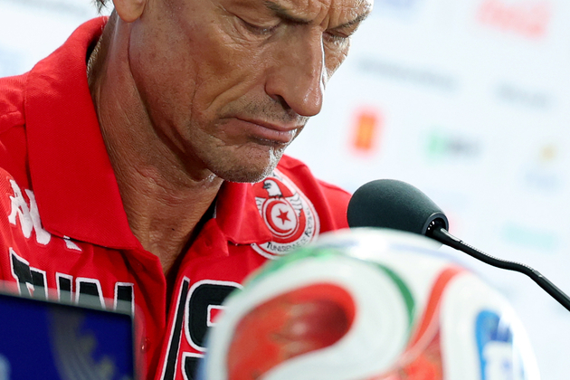 (SP)U.S.-KANSAS CITY-FOOTBALL-FIFA WORLD CUP-PRESS CONFERENCE-TUNISIA