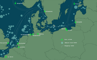 Could offshore wind power 'electric shipping highways'?