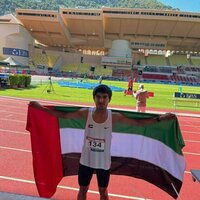 UAE runner Mohammed Al Musabbi wins gold in 1000m youth race at Monaco Diamond League