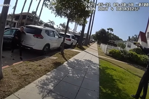 Man tells San Diego officers to kill him, runs at them with knife before police shooting