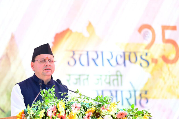 Uttarakhand CM Pushkar Singh Dhami hails PM Modi's leadership on state's 25th anniversary