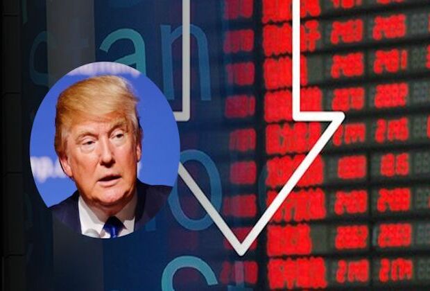 Dow Jones sinks 650 points as trade tariffs loom