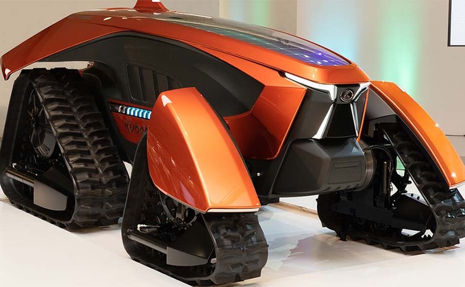X marks the spot for Kubota's future tractor concept