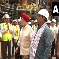 Union Minister Hardeep Puri, Rajasthan CM inspects HPCL Rajasthan Refinery in Balotra