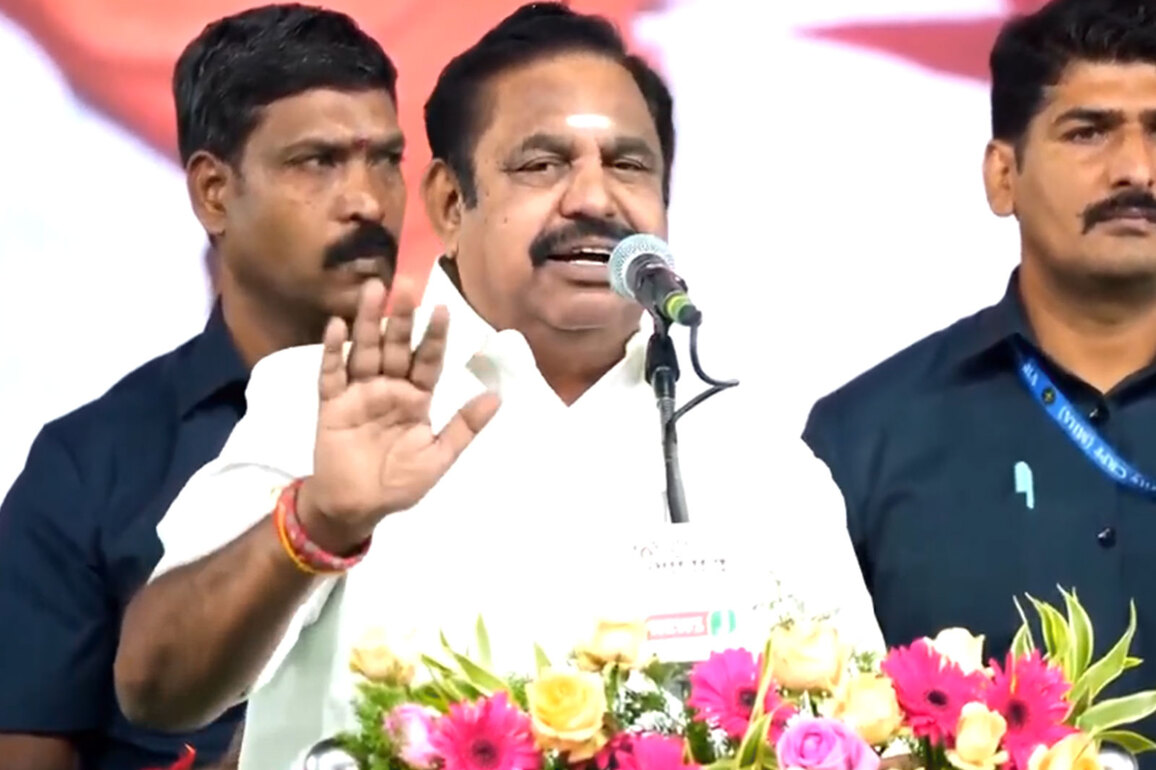 Tamil Nadu LoP Palaniswami accuses CM Stalin of stealing AIADMK's plans ahead of 2026 polls
