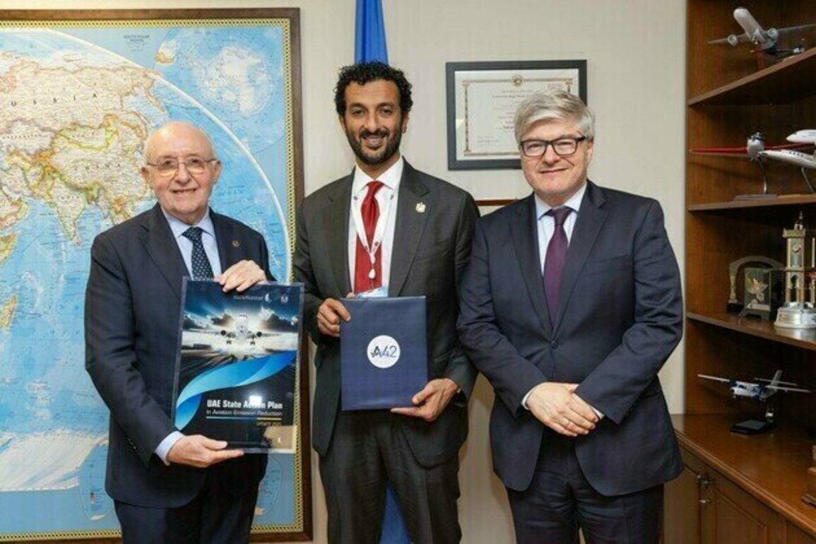 GCAA submits third edition of UAE State Action Plan to Reduce Aviation Emissions to ICAO