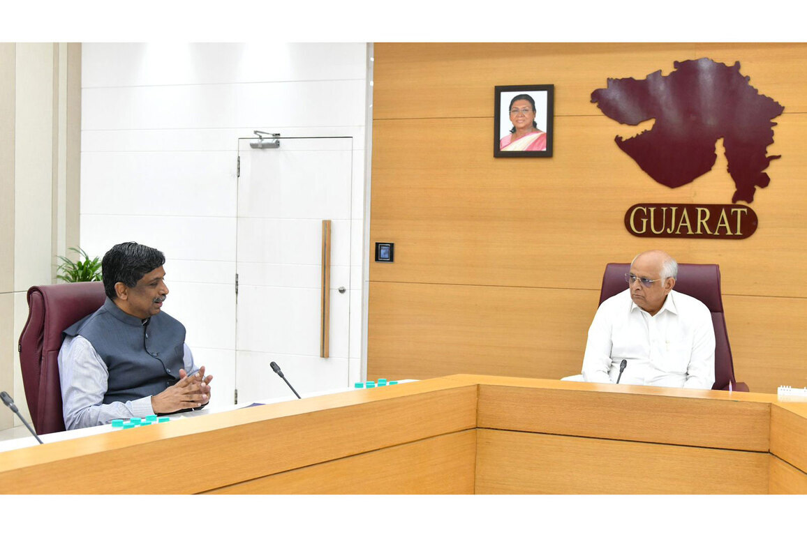 Gujarat CM Bhupendra Patel approves early release of Narmada canal water for farmers' irrigation needs