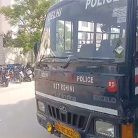 Police deployed outside multiple schools in Delhi after bomb scare