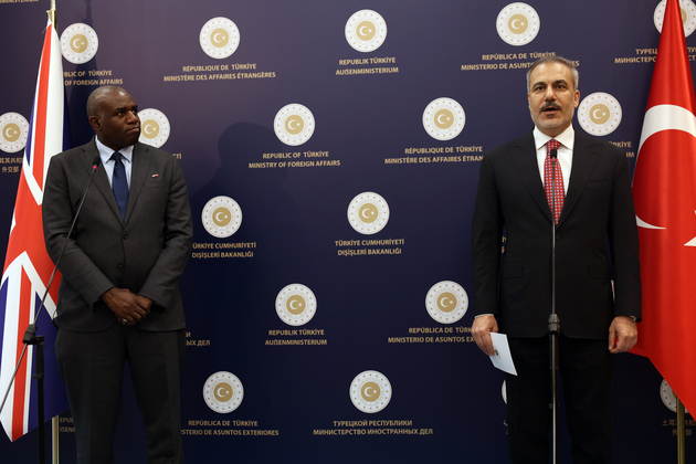 TRKIYE-ANKARA-FM-BRITAIN-FOREIGN SECRETARY-PRESS CONFERENCE