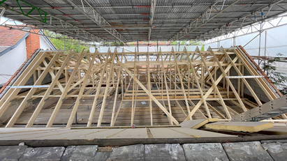 Calldene Structural Timber Solutions helps restore fire-damaged pub
