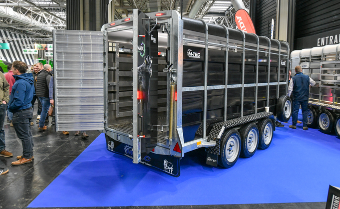 LAMMA 2026: M-TEC livestock trailer 