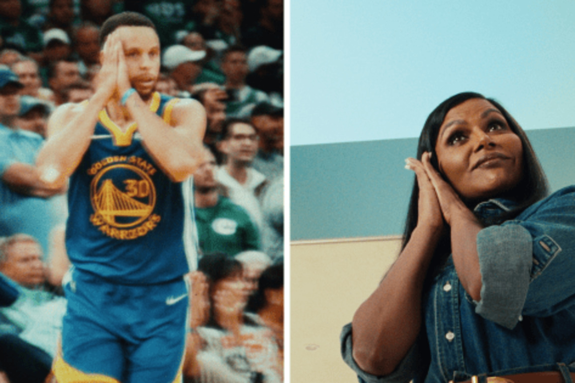 NBA Drafts Mindy Kaling and Kevin Costner for Finals Spot