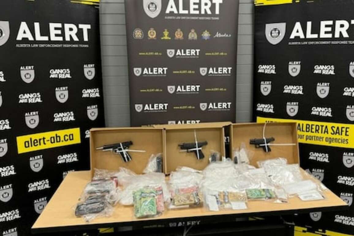 Police seize 3 handguns, $320K worth of drugs and $50K in cash from southeast Calgary apartment