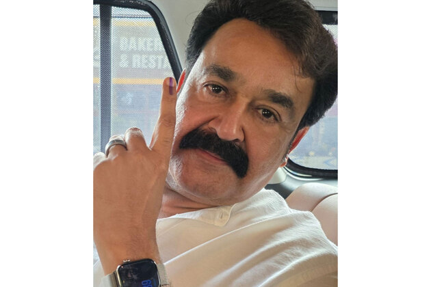 "Done my part, Your turn...": Mohanlal votes in Kerala elections, urges citizens to participate