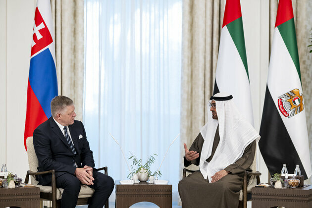 UAE President, Prime Minister of Slovakia discuss bilateral ties