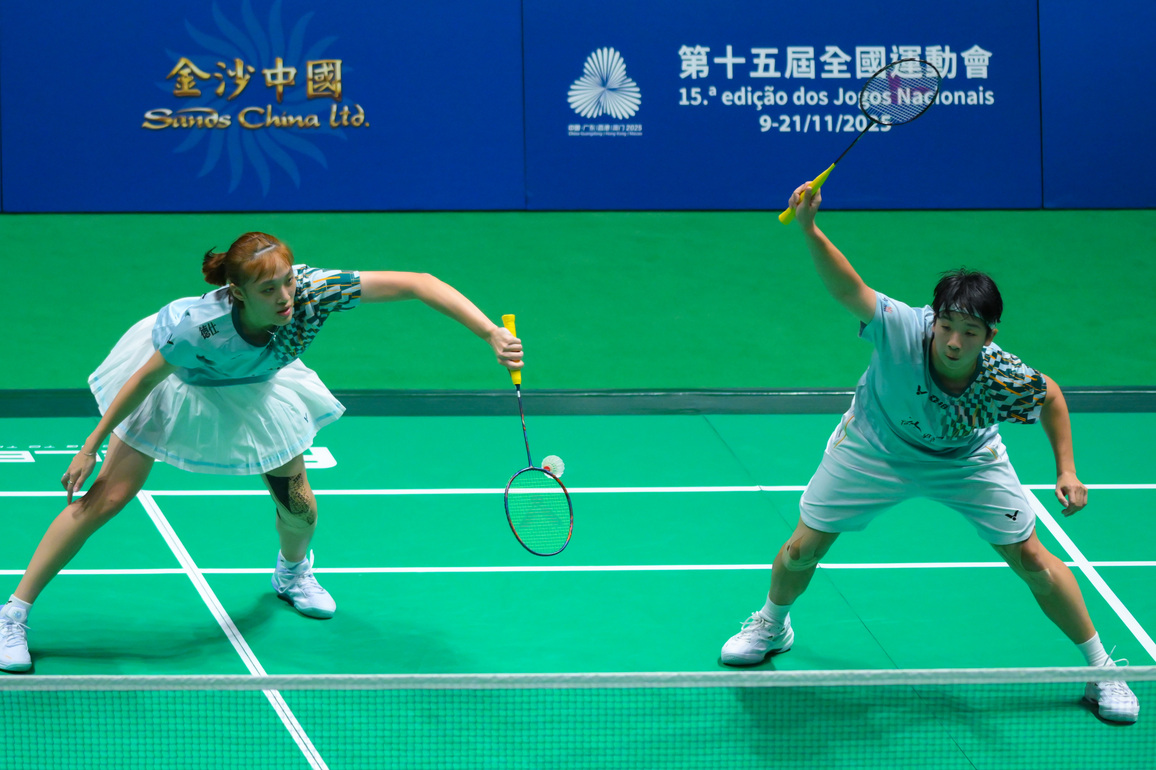 (SP)CHINA-MACAO-BADMINTON-MACAO OPEN-WOMEN'S DOUBLES (CN)