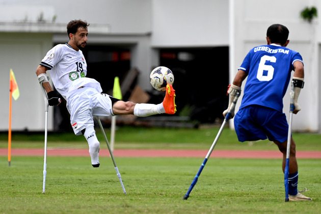 (SP)INDONESIA-JAKARTA-AMPUTEE FOOTBALL-ASIAN CUP QUALIFIERS 2025-UZBEKISTAN VS IRAQ
